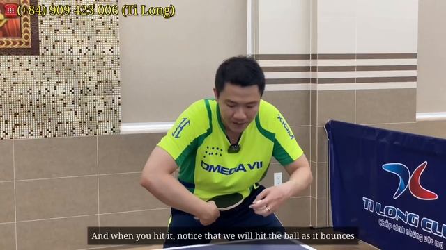 Backhand Topsin Attacks Near The Melee Table | Tutorial