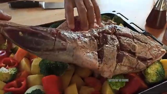 БАРАНЬЯ НОГА В ДУХОВКЕ. | LEG OF LAMB IN THE OVEN. смотреть онлайн