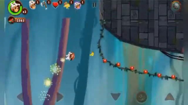 Jungle Adventure 3 - World 1 -Level 7,8,9.Gorilla Boss Defeated. смотреть онлайн