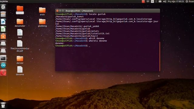 Linux Basics wc/locate/whereis/which/ln/ln -s komutları смотреть онлайн