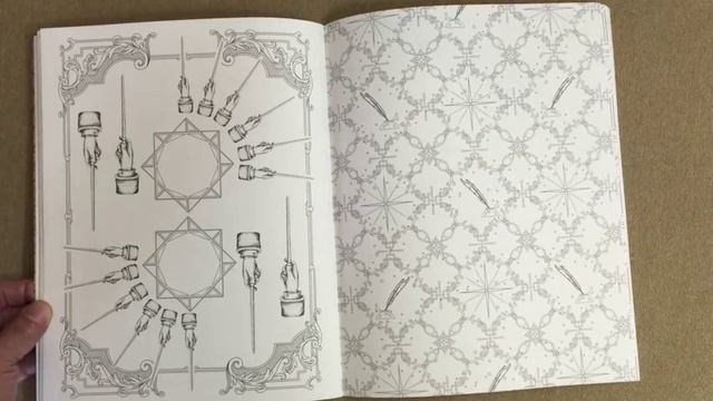 Fantastic Beasts And Where To Find Them: Magical Characters And Places Coloring Book Flip Through