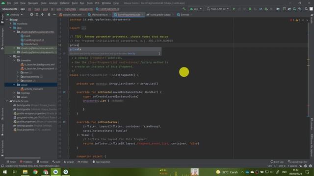 NMP 8-3: ListFragment смотреть онлайн