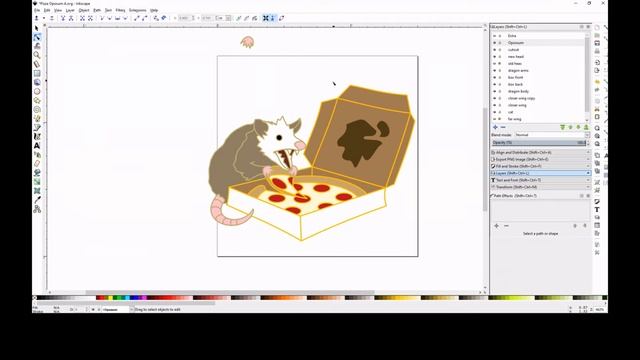 Designing the Pizza Possum Hard Enamel Pin смотреть онлайн