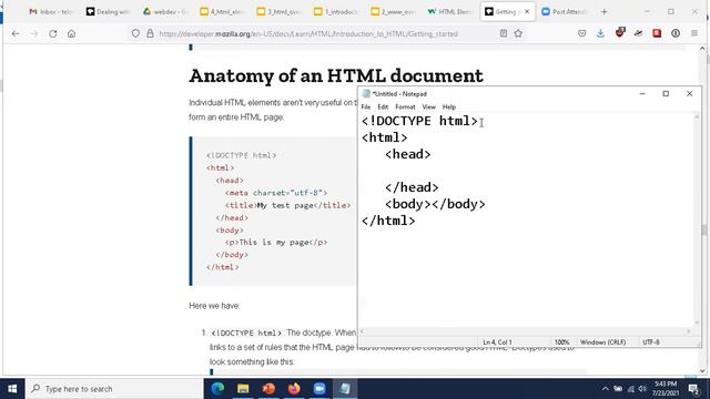 Basic HTML Example смотреть онлайн