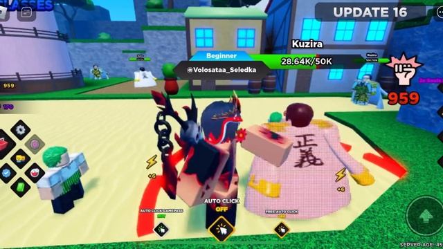 Обзор игры про аниме в роблокс ~~ Anime Souls Simulator