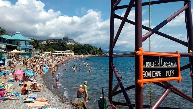Шок пустые пляжи Крыма ))) 2017