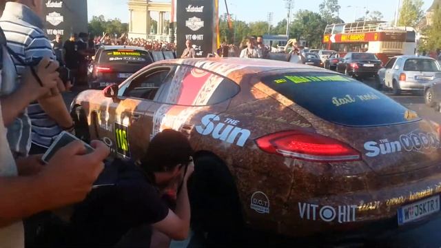 Audi RS6 avant rev and Porsche panamera gts Gumball 3000 2017 Hungary смотреть онлайн