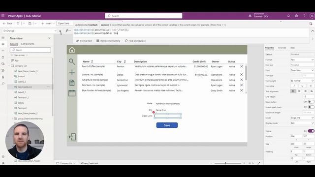 Power Apps - Textbox Currency Formatting