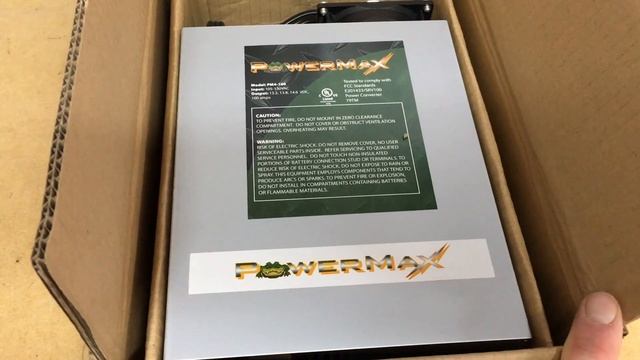 Powermax 110 To 12v DC Power Supply Converter Unboxing