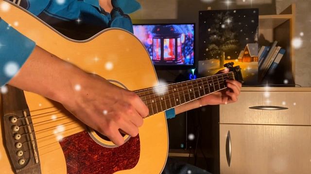 Wham! - Last Christmas Fingerstyle Acoustic Guitar Cover + Tabs + Lurics смотреть онлайн
