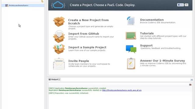 Develop ZF2 app with Codenvy, phpcloud, GitHub, WinSCP without exposing your sensitive files. смотреть онлайн