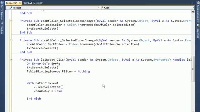 Visual Basic .Net : Search in Access Database - DataGridView BindingSource Filter (Part 1/2) смотреть онлайн