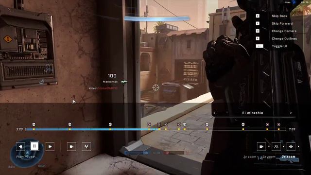 Wall Hack? El Mirachie On Bazaar In Tactical Slayer