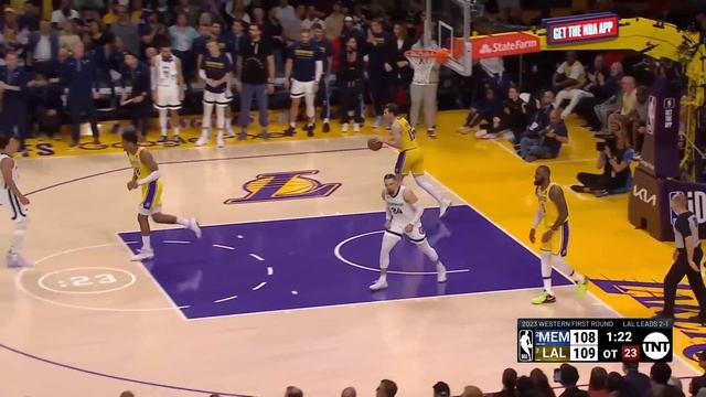 WILD OVERTIME ENDING Grizzlies vs Lakers - Game 4! | April 24, 2023 смотреть онлайн