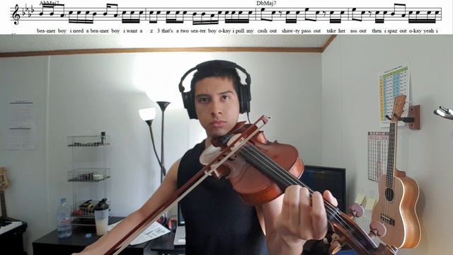 Beamer Boy, Lil Peep (Violin Cover With Sheet Music) смотреть онлайн