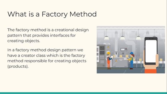 6. Intro to Factory Method смотреть онлайн
