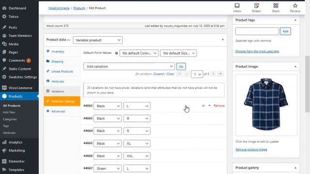 WooCommerce Variation Swatches for Colors, Size Button Attributes for Ecommerce Websites смотреть онлайн