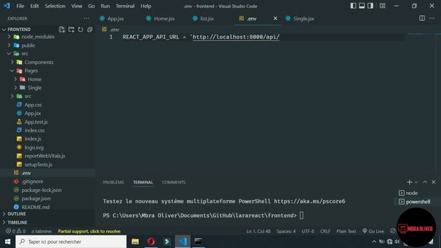 React Blog Project with Laravel 9 API | Fetch single post with React Router 6 смотреть онлайн