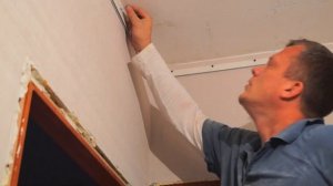 Натяжной потолок своими руками без пушки!!! Как самому натянуть потолок . Часть 1.