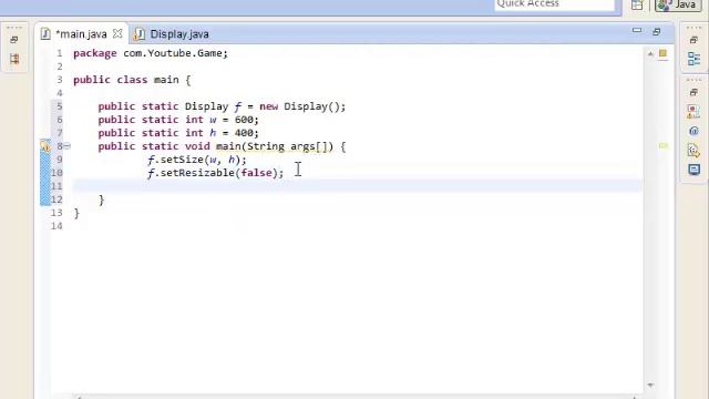 How To Make A 2D Game In Eclipse *Episode 1, Window* смотреть онлайн