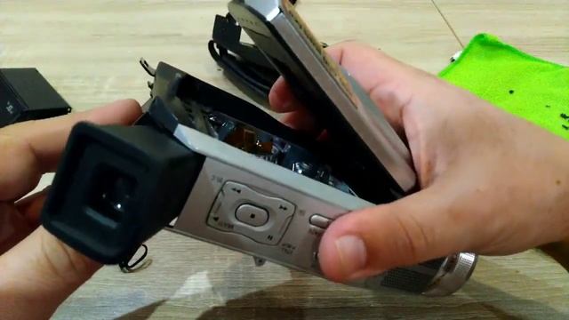 Ремонт miniDV видеокамеры Panasonic NV-DS30EN (repair). смотреть онлайн