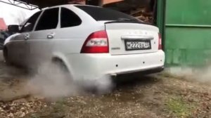 Amg / выхлоп на приоре