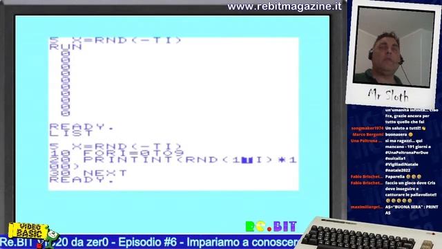 Re.BIT - VIC20 DA ZER0 - Video Basic Commodore Vic20 N.6 - Puntata #6 " смотреть онлайн