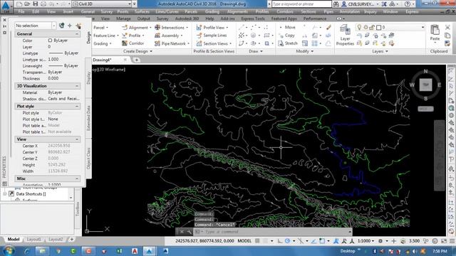 How Can Create Surface In Civil3d With Existing Contour Map смотреть онлайн