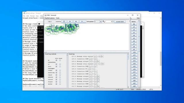 Define Stationary node in Opportunistic Network Environment (ONE) and reciever of all messages смотреть онлайн