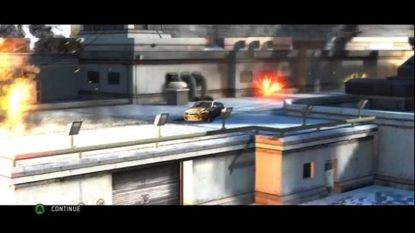 Stuntman: Ignition Walkthrough 100%: Never Kill Me Again, Scene 2 -- Base Brawl