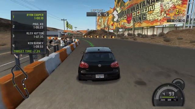Need for Speed Prostreet - Battle Machine Nevada Domination смотреть онлайн