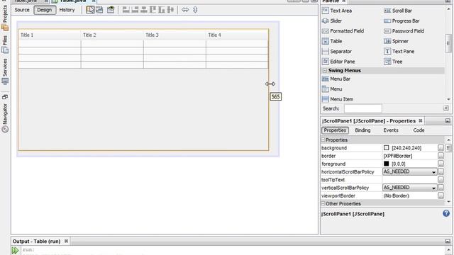 how to create table in java смотреть онлайн