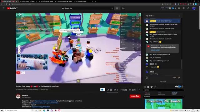 I Donated $100,000 ROBUX to Roblox Streamers... смотреть онлайн