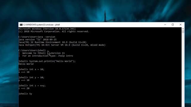 Java Jshell Tutorial, Welcome to java 11 смотреть онлайн
