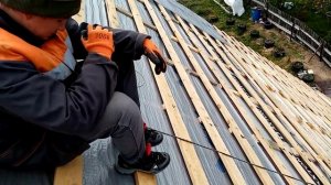 Как выровнять обрешетку? Крыша ч.2