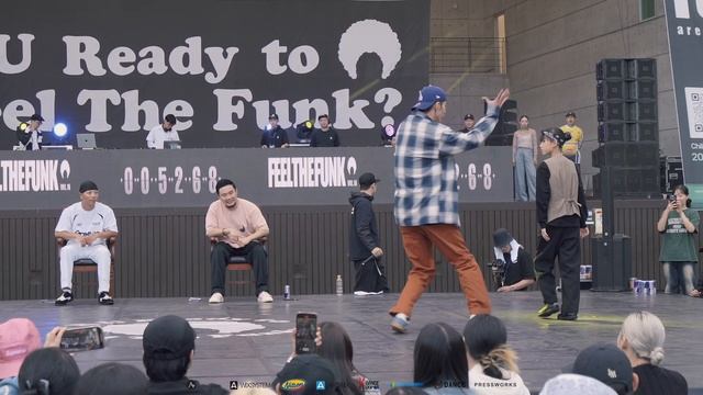 2023 FEEL THE FUNK #16: POPPING QUARTER FINALS - JAYGEE VS. JIXIAN смотреть онлайн
