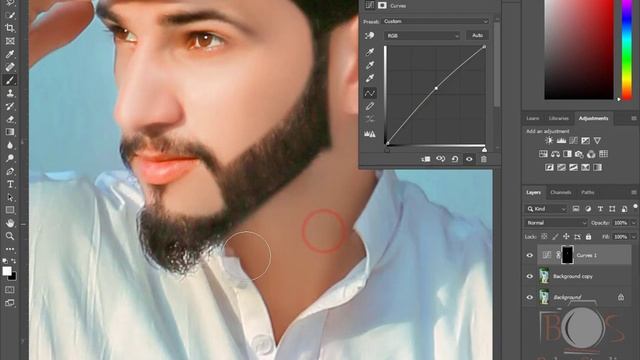 How to make Colour Correction in Adobe Photoshop CC 2019 Babar Photography смотреть онлайн