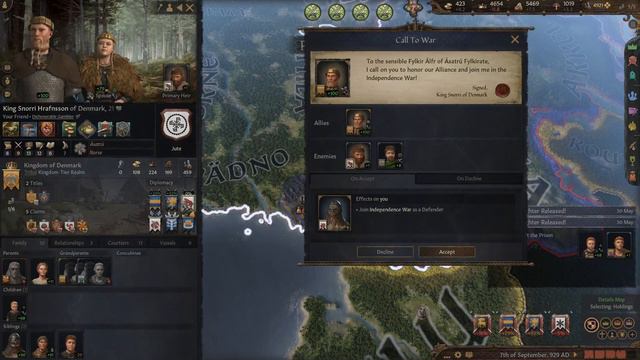 Crusader Kings III z DLC Legacy of Persia - Nordycki Kapłan - 7 [PL] смотреть онлайн