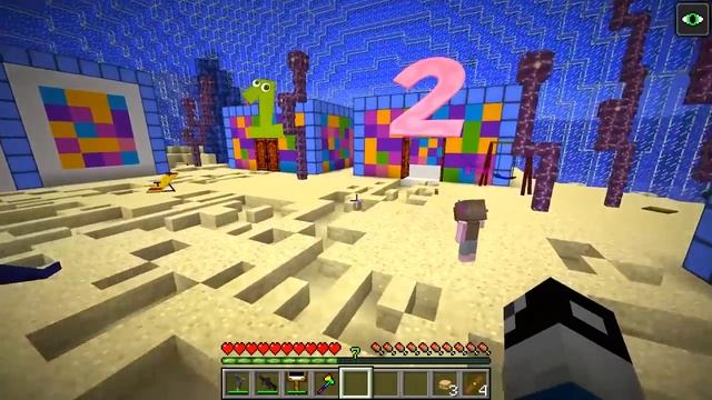МАЙНКРАФТ НО НУБ И ПРО РИСУЮТ МОНСТРОВ в MINECRAFT SCP НОВАЯ РУБРИКА РАКУН И ДОЧКА смотреть онлайн