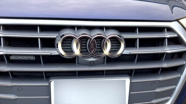 AUDI Q5 LEDフロントエンブレム　イルミネーション смотреть онлайн