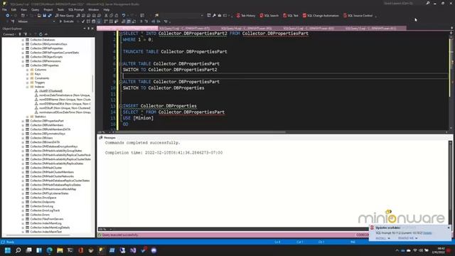 Microsoft SQL Server - T-SQL: Switching data with a Single Partition смотреть онлайн