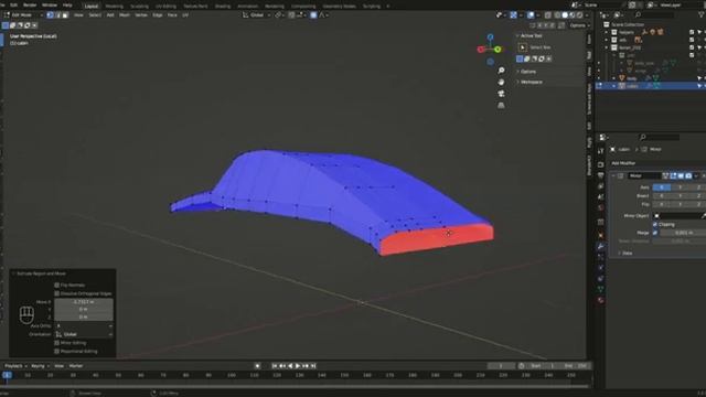 Процесс моделирования Ferrari 250 GT Berlinetta в blender3d (часть 3) смотреть онлайн