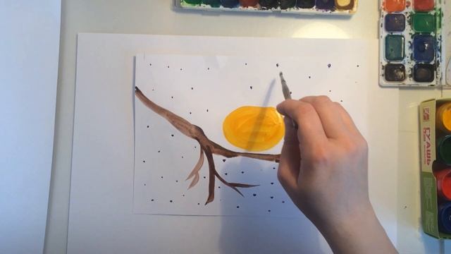 #38. Как нарисовать синичку с детьми 5 - 6 лет смотреть онлайн