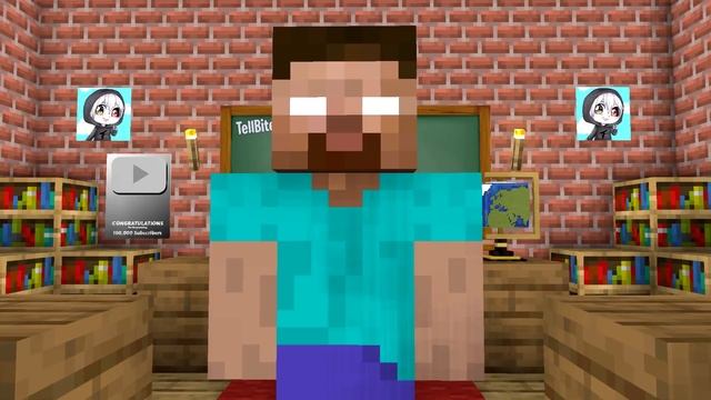 Monster School : ZOMBIE LIFE CHALLENGE - Minecraft Animation смотреть онлайн