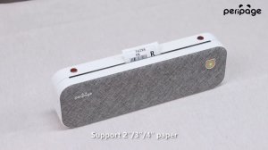 Портативный термопринтер PeriPage A4 | Презентация