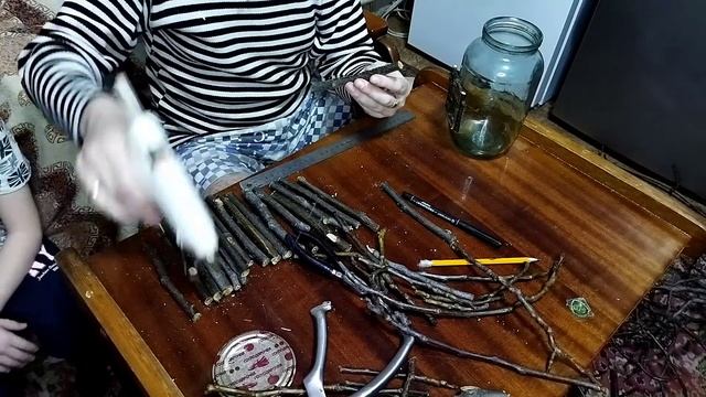 Ночник из природных материалов. смотреть онлайн