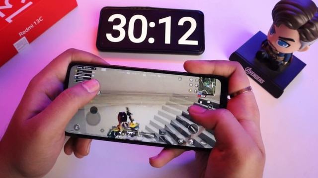 Redmi 13C (4+128GB) 1 Hour BGMI Gaming Test - Best Budget Gaming Phone? Redmi 13C Gaming Review