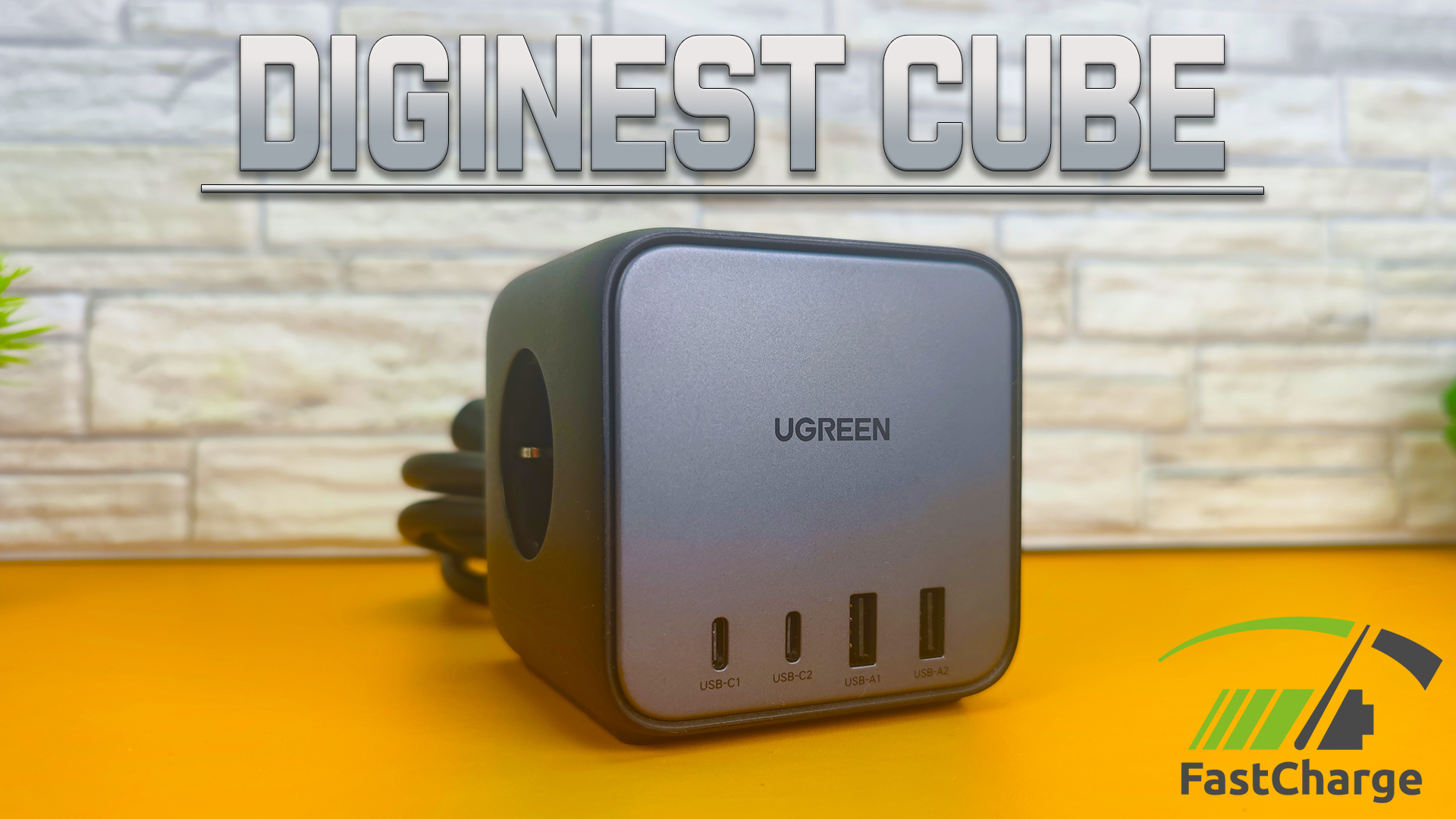 ТОПОВЫЙ ЗАРЯДНИК с функцией УДЛИНИТЕЛЯ Ugreen GaN 65W DigiNest Cube - Один для ВСЕХ устройств ! смотреть онлайн