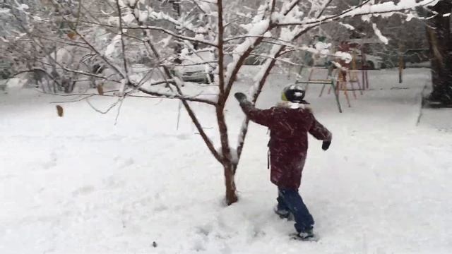 Снова снег. Парикмахерская. Снежное безумие. Снеговик и Сибирякам по кайфу. смотреть онлайн