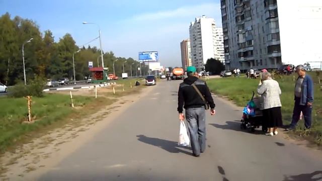 Посадка деревьев 13 09 14 Электросталь смотреть онлайн